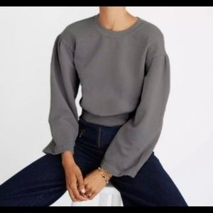 Madewell x Karen Walker distressed Sweatshirt XS